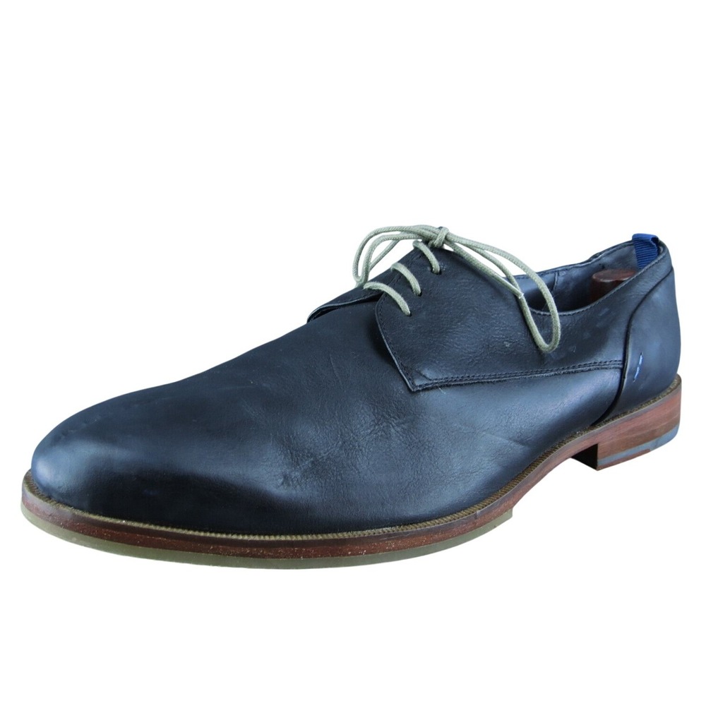 Sacchetto Construction J Shoes Men Derby Oxfords Black Lace Up Size 12 Medium